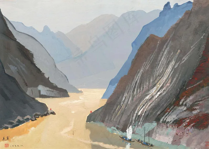 三峡夔门图片