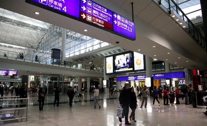 香港机场图片