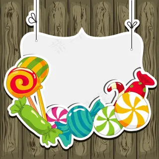 糖果吊牌