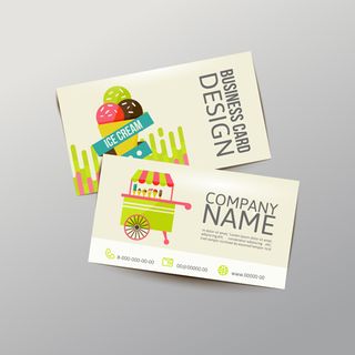 多风格的企业名片正反面