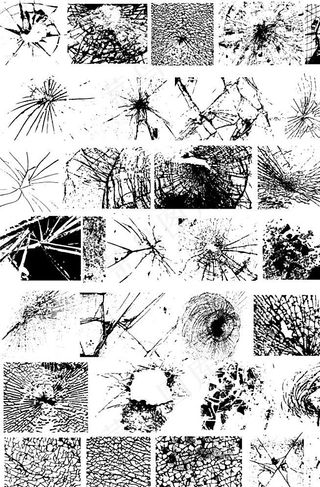 多款碎玻璃特效底纹图片