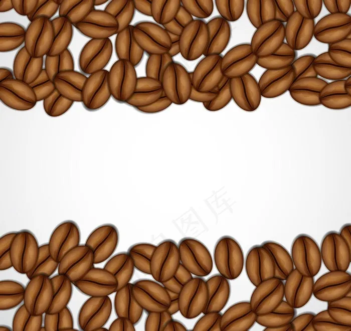 咖啡豆图片eps,ai矢量模版下载