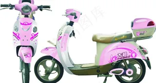 电动车贴花(原创)图片