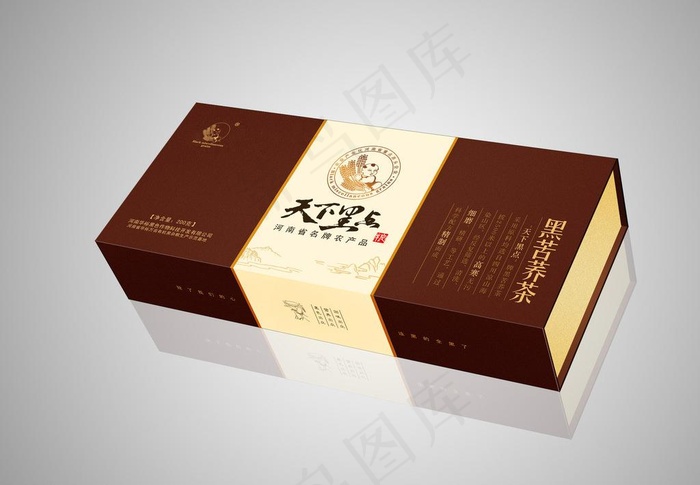 茶包装 （平面图）图片psd模版下载