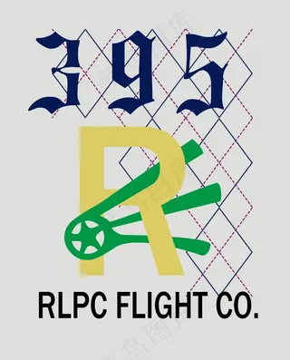 T恤图案设计图文组合