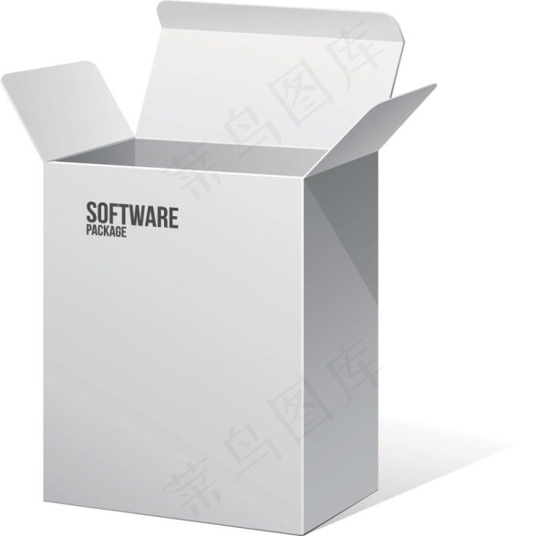 纸箱纸盒—矢量素材