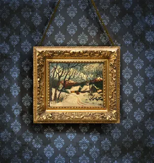 古典的木质相框04——高清图片