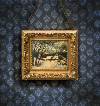 古典的木质相框04——高清图片