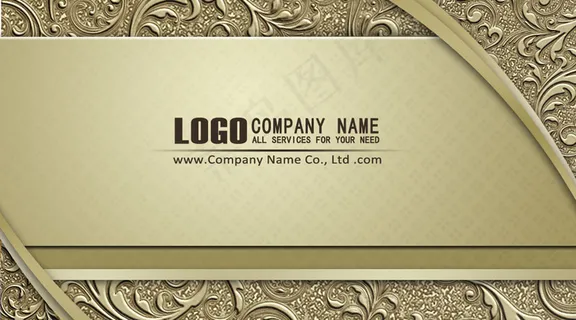 尊贵大气高档暗金色欧式花纹浮雕名片... 尊贵大气高档暗金色欧式花纹浮雕名片...