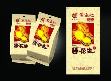 酱花生包装图片
