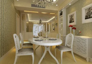 简欧客厅效果图图片