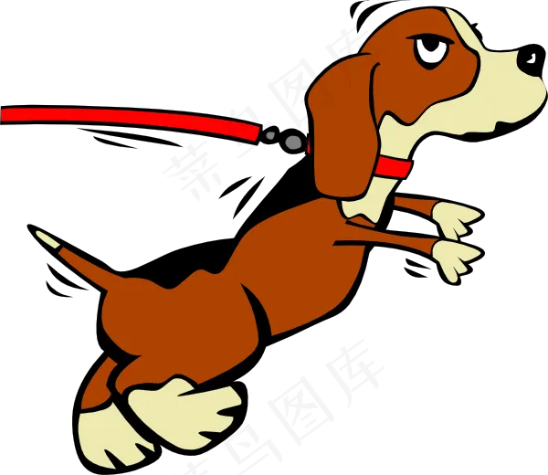 狗的皮带夹艺术