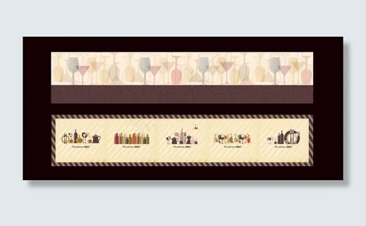 西餐厅简约背景 酒吧背景图片