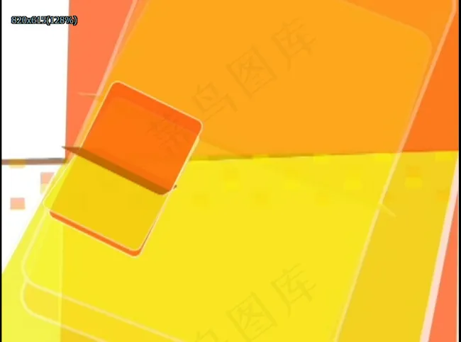 橙色动态背景视频素材