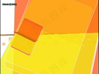 橙色动态背景视频素材