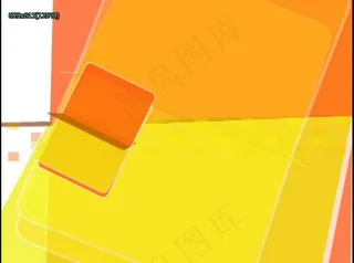 橙色动态背景视频素材