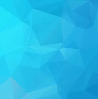 蓝色精美几何多边形背景设计矢量