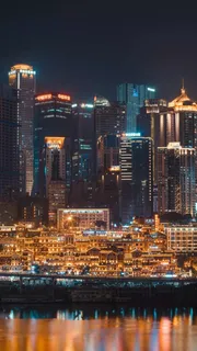 城市夜景高清摄影图片 城市夜景高清摄影图片