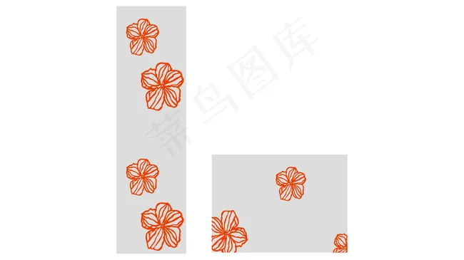 卫浴柜门花纹图片cdr矢量模版下载