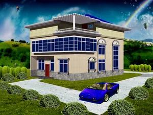 商业别墅园林住宅庄园住宅