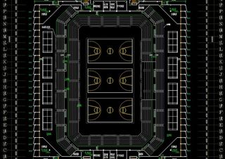 奥运摔跤馆 赛后9 46米标高层平...