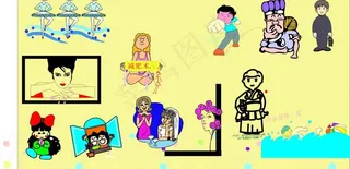 矢量卡通人物图片