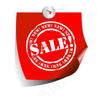 矢量红头销售材料