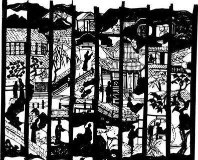 清代（下）版画 装饰画 中华图案五千年 矢量 AI格式_1221