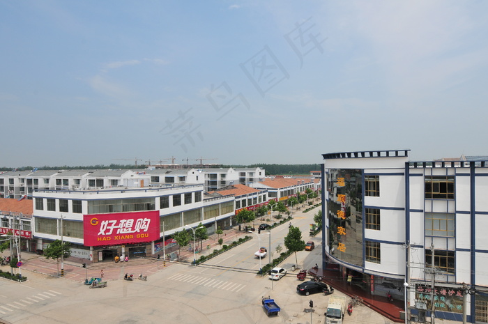城镇美景图片