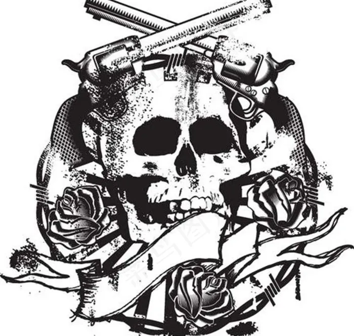 T恤图案 T恤花纹eps,ai矢量模版下载