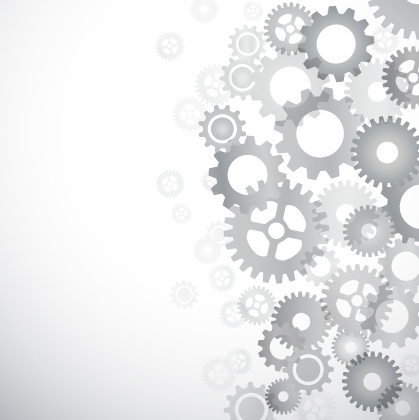 摘要齿轮背景矢量素材