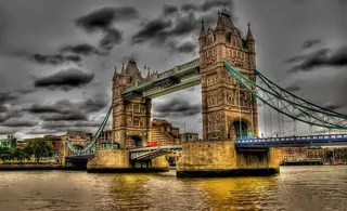 伦敦塔桥高清摄影图片