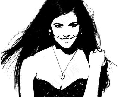 美女人物肖像图片