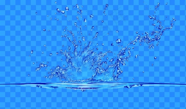 溅起的水花抠图