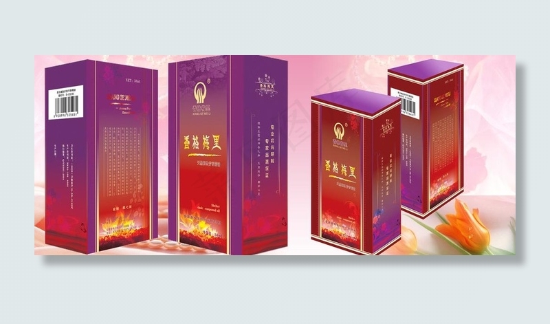 美容包装设计图片ai矢量模版下载