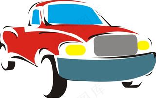 矢量小汽车素材