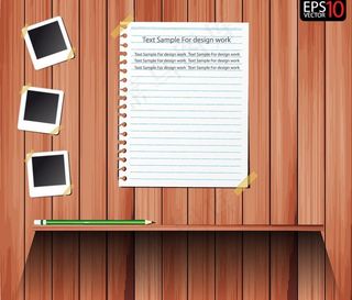 木纹木板墙壁纸张相框图片