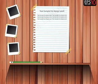 木纹木板墙壁纸张相框图片