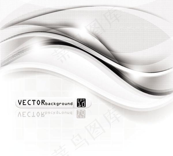 动感流线背景矢量素材