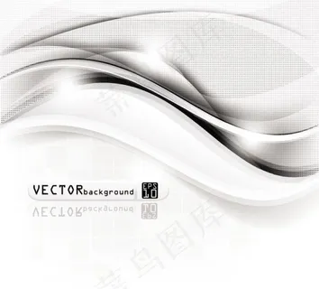 动感流线背景矢量素材