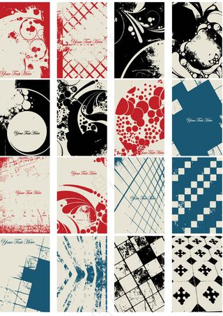 复古空间感背景矢量图