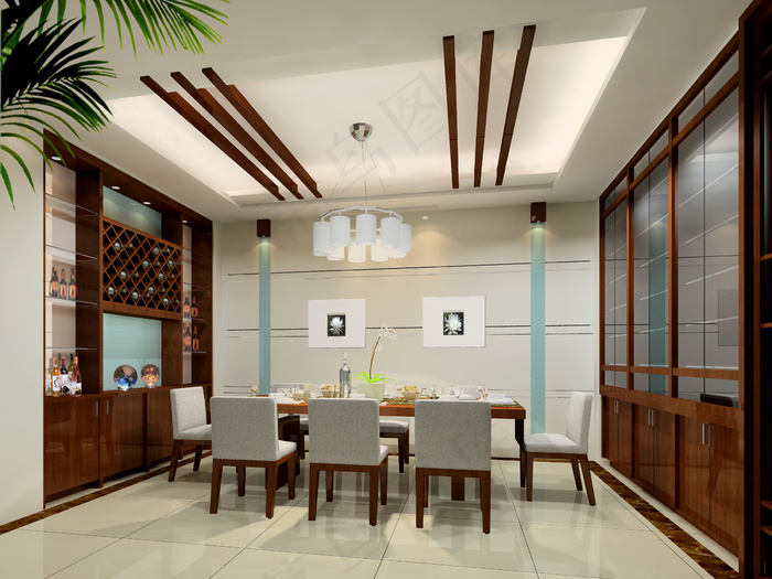 别墅装修效果图(9张)