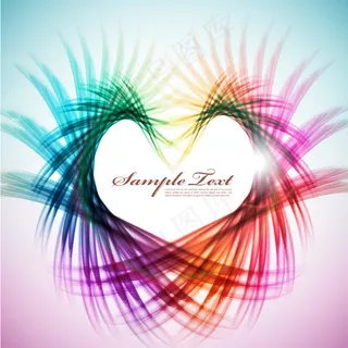 丰富多彩的心形图案设计