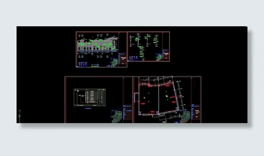 CAD外立面图素材下