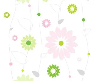 植物缤纷背景矢量图007