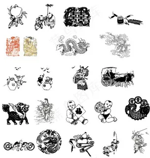 过年喜庆吉祥图案