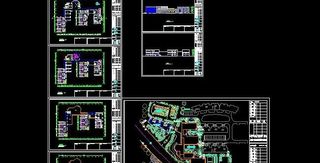 居住小区三层幼儿园建筑施工图