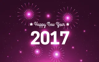 紫色色调新年背景