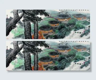 福建客家土楼图片