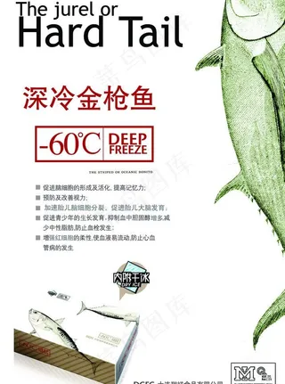 金枪鱼海报设计图片